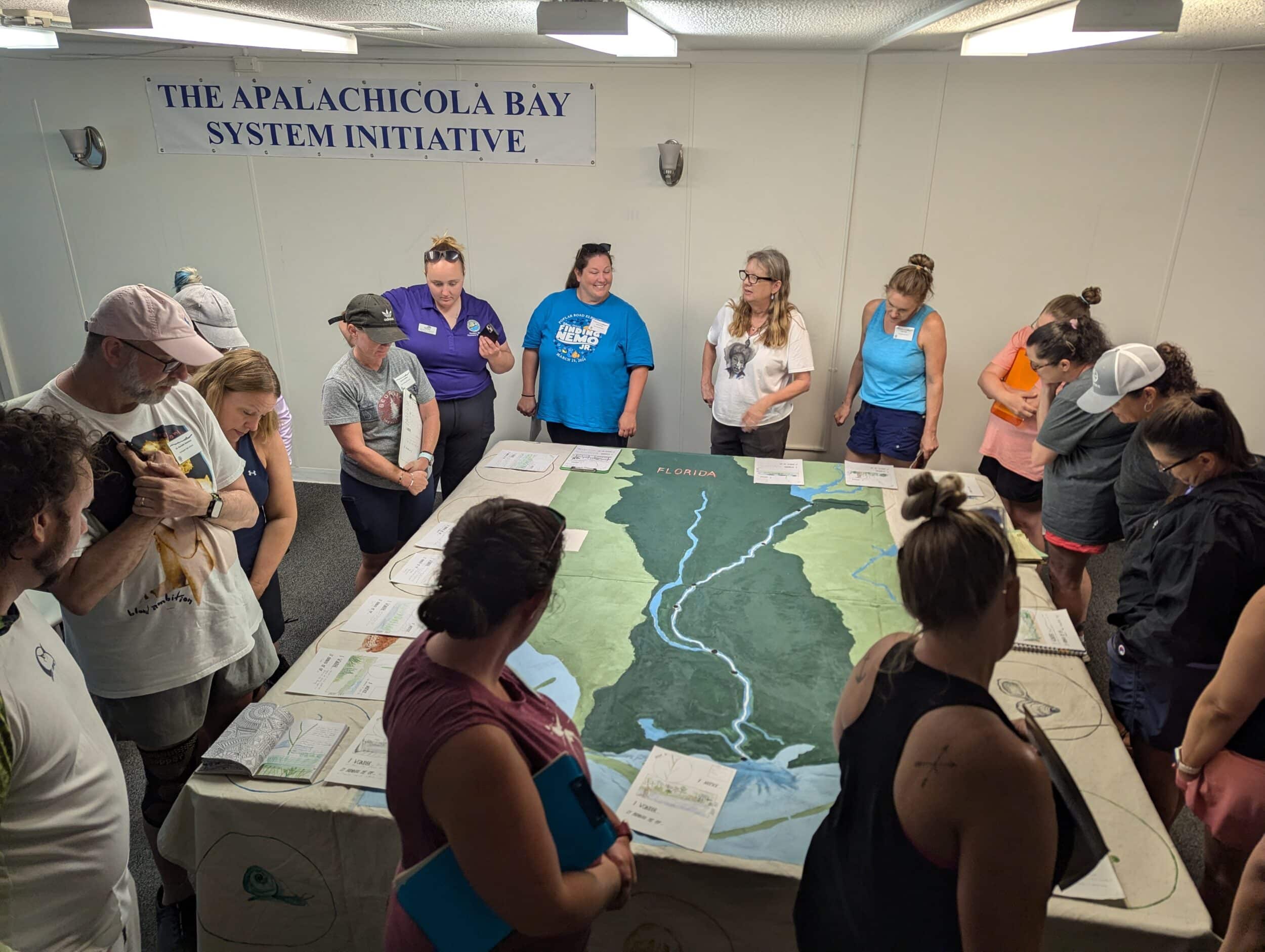 Teaches on the Estuary TOTE Workshop 